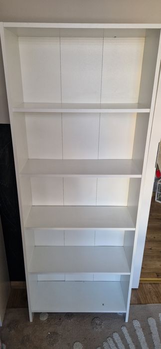 Regał biały 5 półek