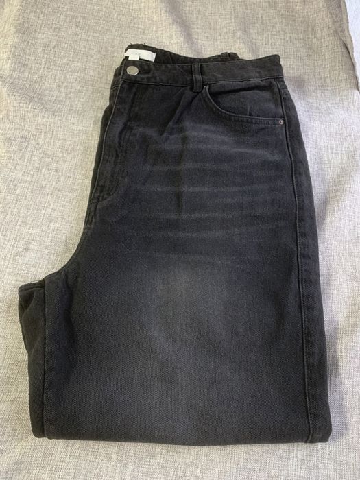 Джинси  мом  H&M чорні