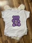 Bluzka koszula t-shirt damska miś L