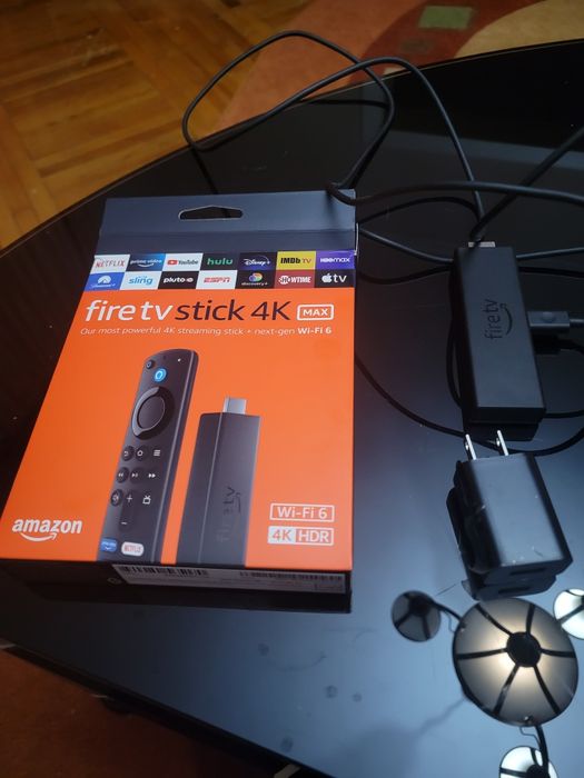 Смарт тв приставка бокс Amazon fire tv stick 4k max