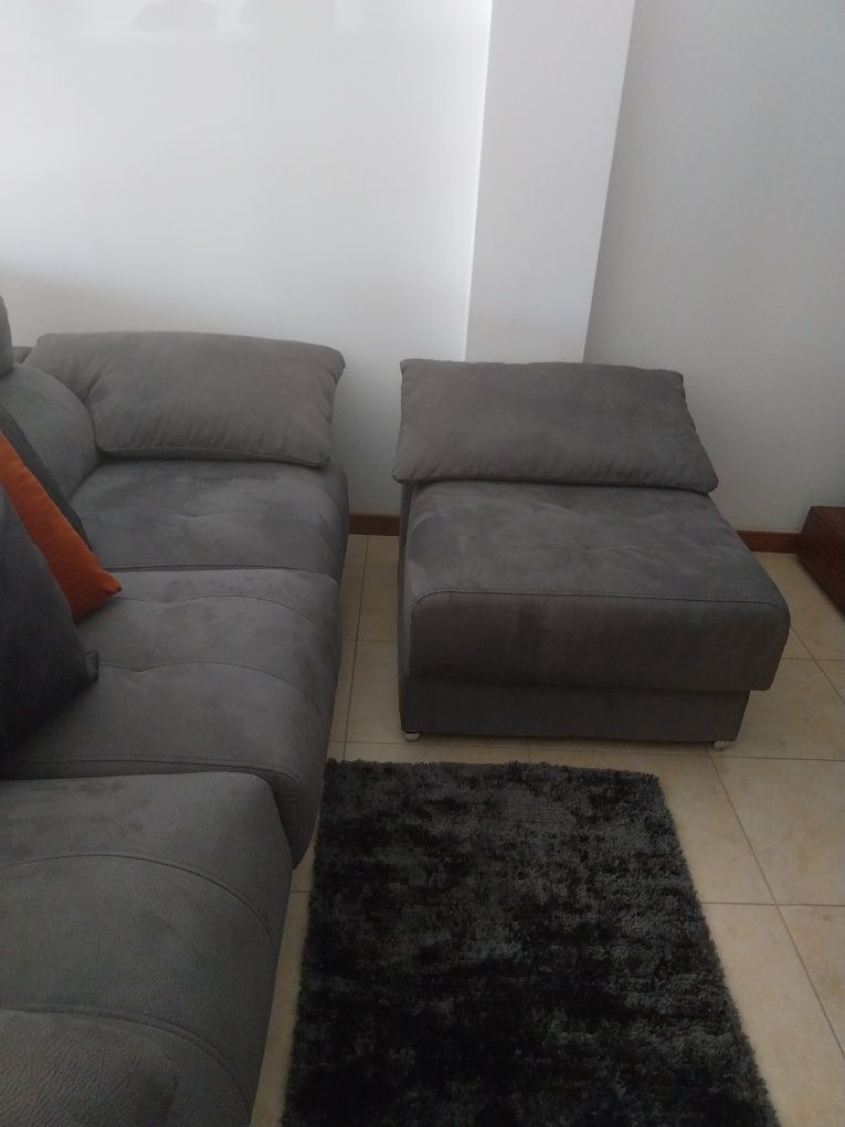 Vendo sofá cinzento