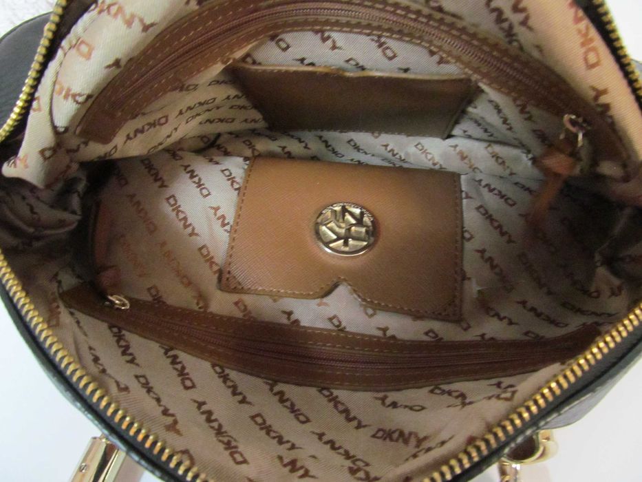 dkny torebka skórzana