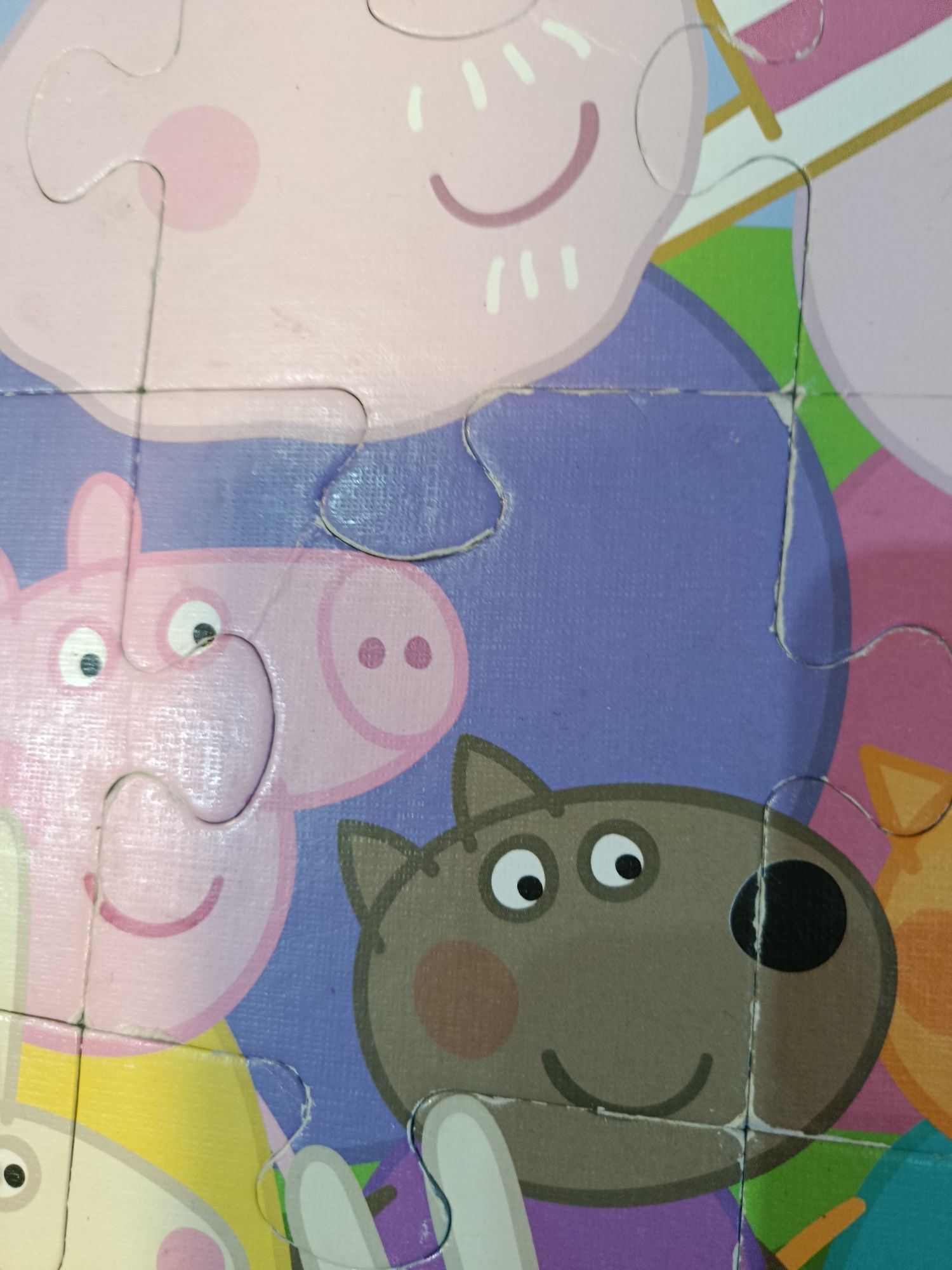 Puzzle świnka Peppa
