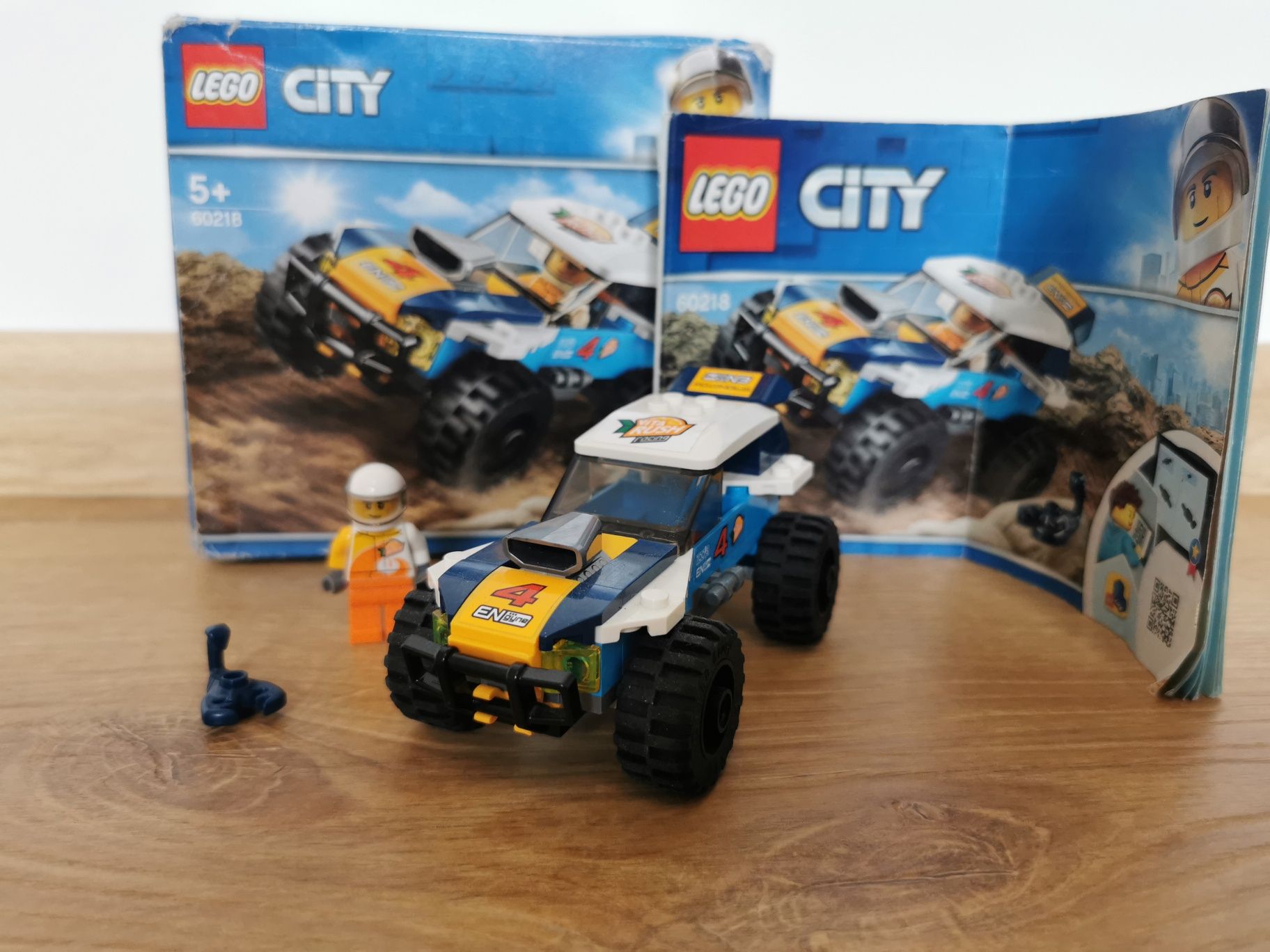 Lego City 60218 - pustynna 100% kompletny