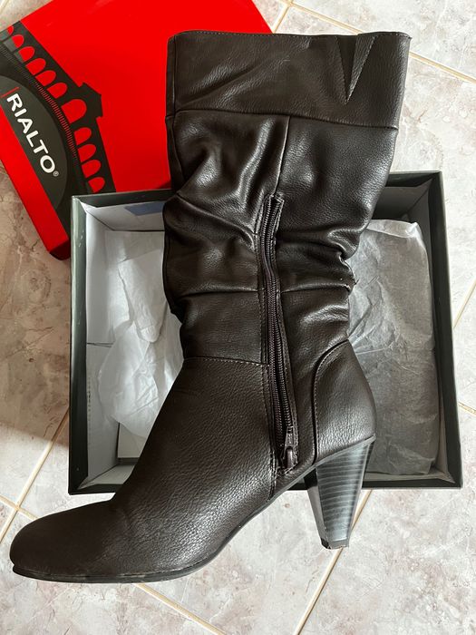 Чобітки осінні коричневі