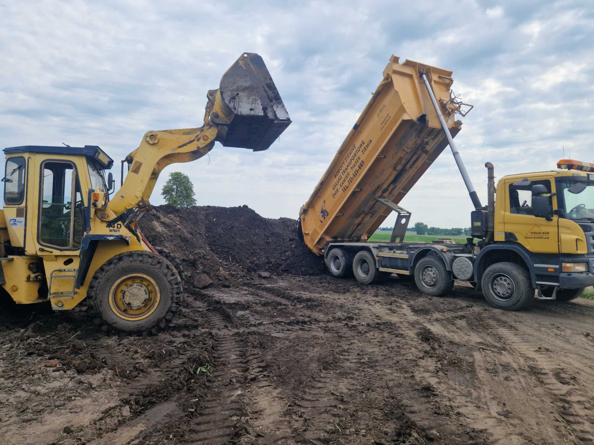 Gruz Transport Rozbiórka Wykopy Niwelacje Usługi Sprzętowe