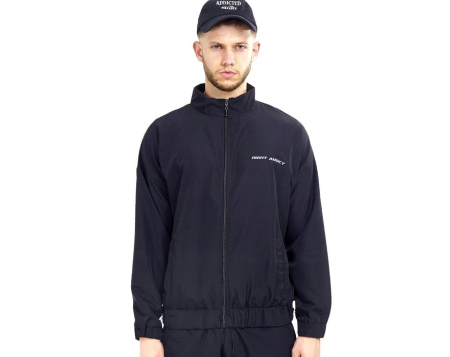 NOWA ala dres dresowa bluza zamek kurtka czarna s 36 m xs 34 wiosna