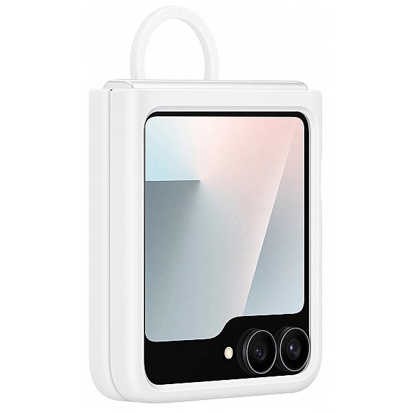 Etui Samsung Silicone Case na Samsung Galaxy Z Flip7 FE - białe