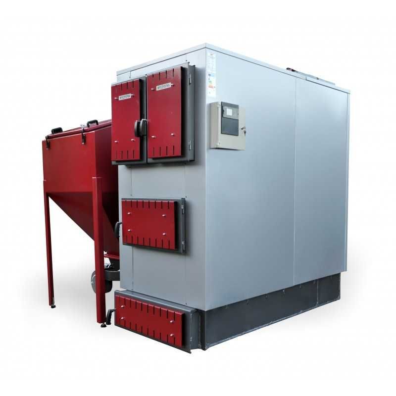 Kocioł Piec z podajnkiem na ekogroszek 150 kW 1700m2 5 klasa