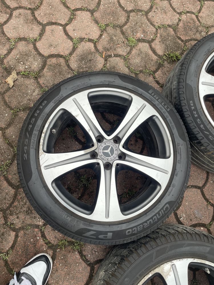 Koła felgi Mercedes w213 18 cali e klasa 5x112 oryginalne