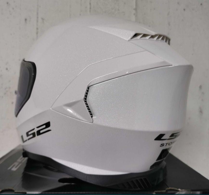 Capacete Integral LS2 FF 800 Storm Branco ( M )( NOVO )