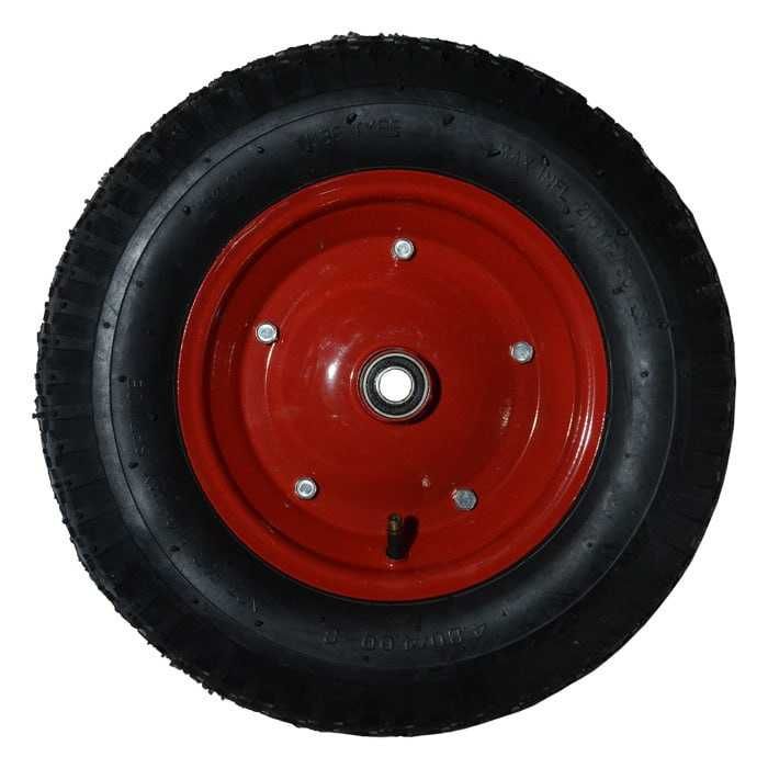 Колеса на тачку 3.50/4.00/4.80 + вісь з гайками+ підшипники на колеса