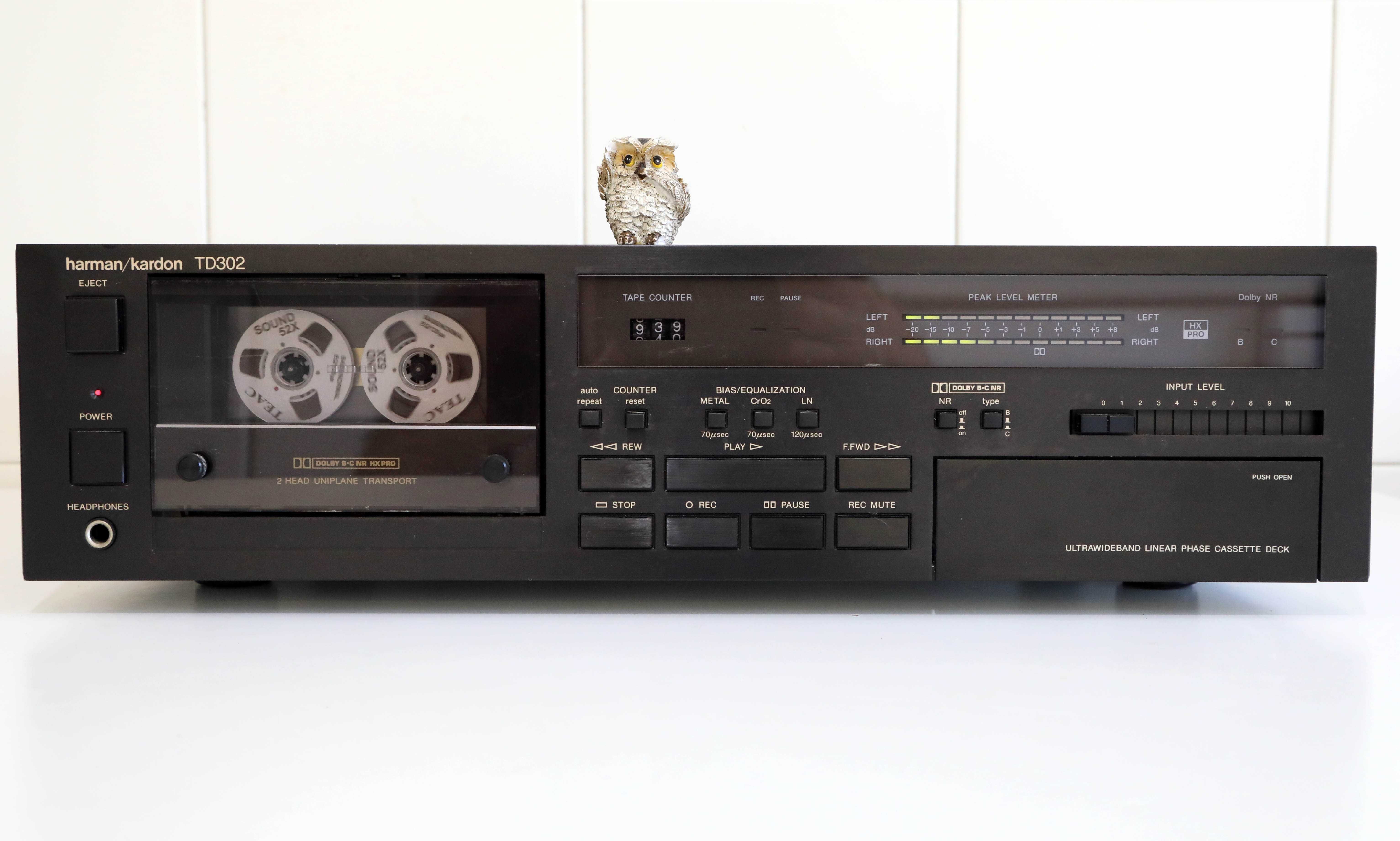 Harman/Cardon  TD-302 Tape Deck Cassetes