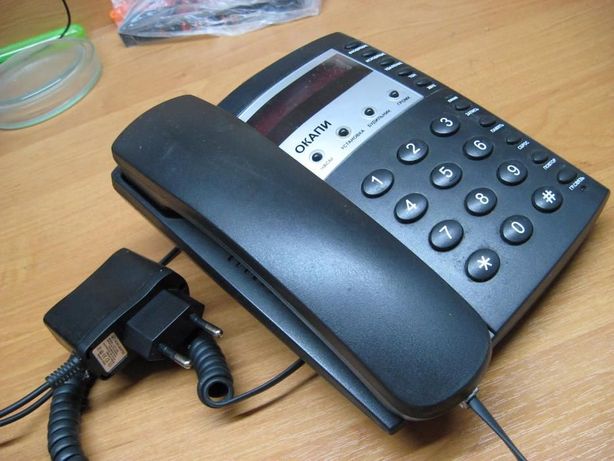 Стационарный проводной телефон ОКАПИ с АОН "Русь-28"