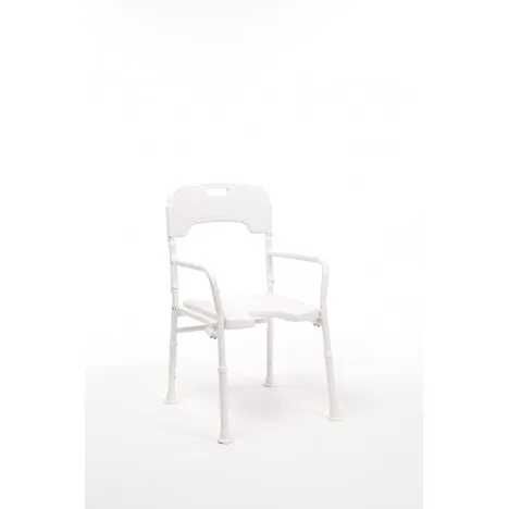 Super lekkie stabilne krzesło prysznicowe aluminiowe Vermeiren LALY
