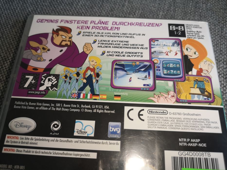 Kim Possible DS NINTENDO gra ANG (stan bdb) kioskzgrami Ursus