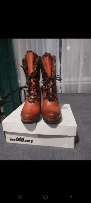 Kozaki cieplutkie rozmiar38