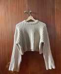 Camisola beje bershka