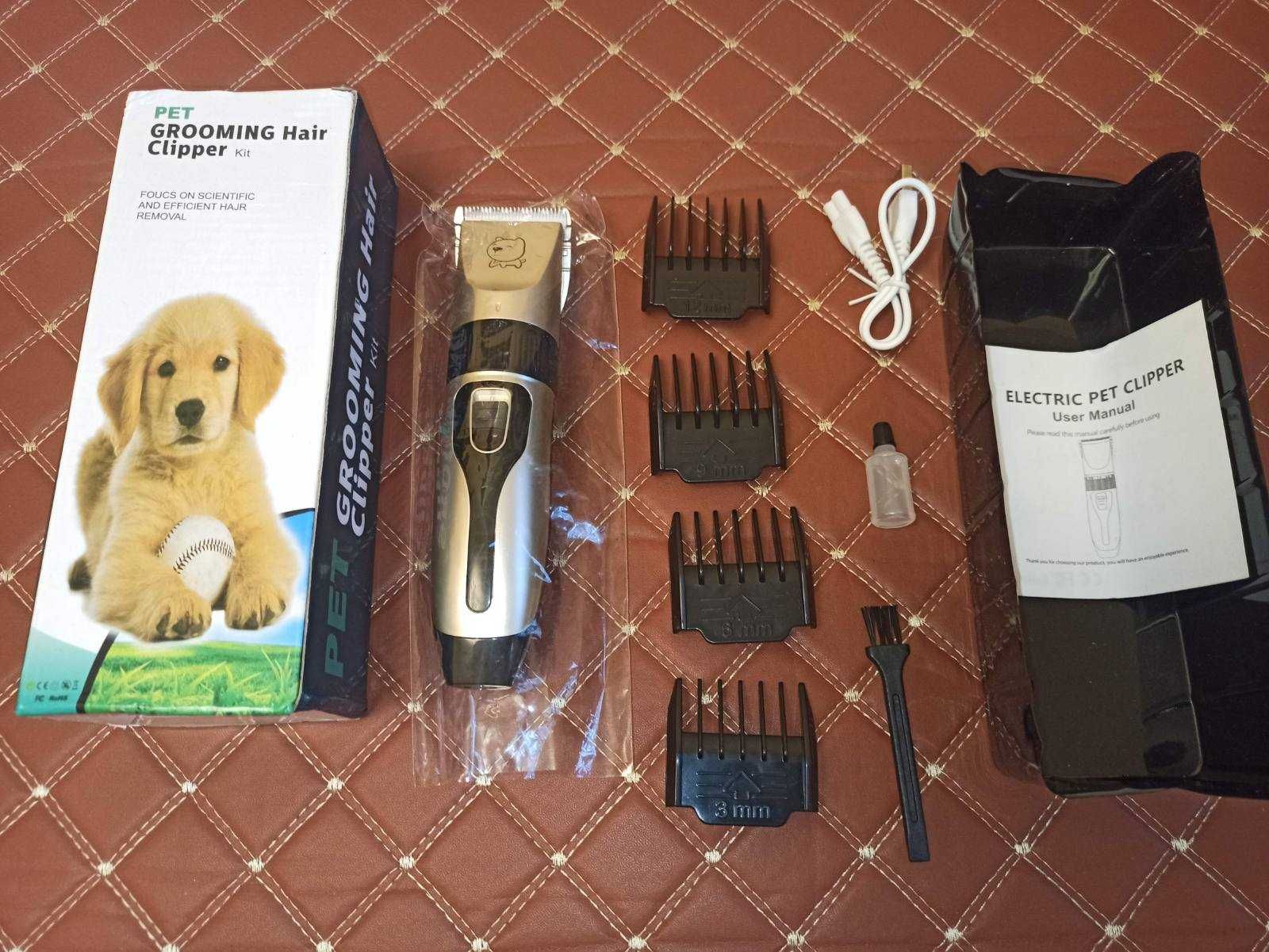 Машинка для стрижки собак и кошек Pet Grooming Hair Clipper Kit