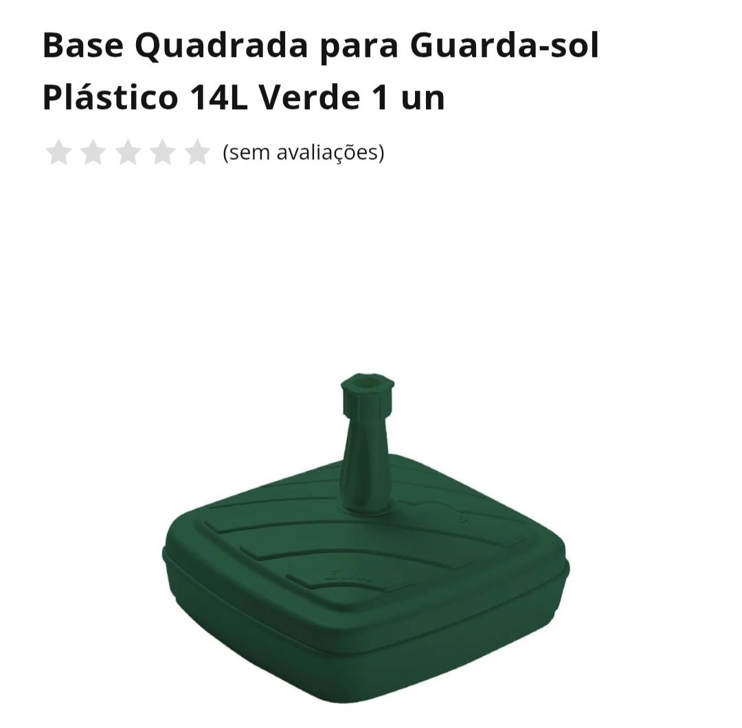 Chapéu sol com base