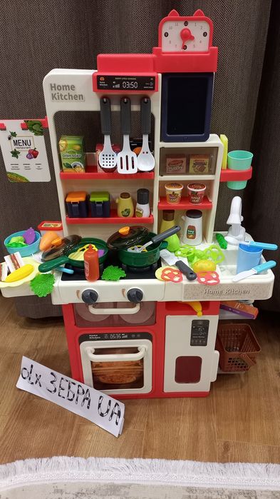 Кухня 80см нові 63 акс.,пар,вода,світ,звук,кошик,