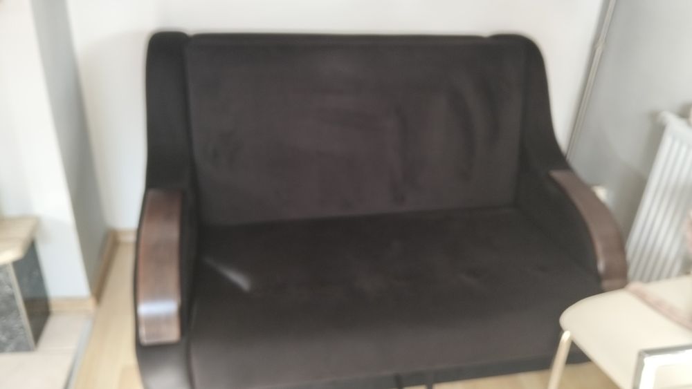 Mebel czarny 1 osobowy