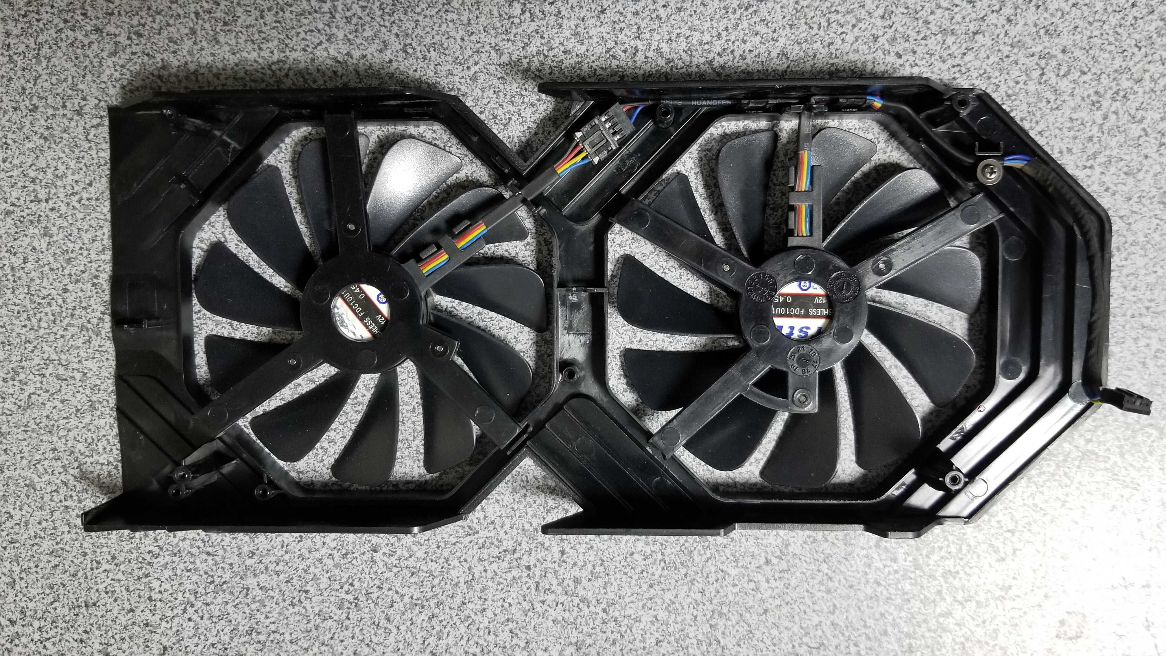 XFX RX 570/580/590 кожух охолодження