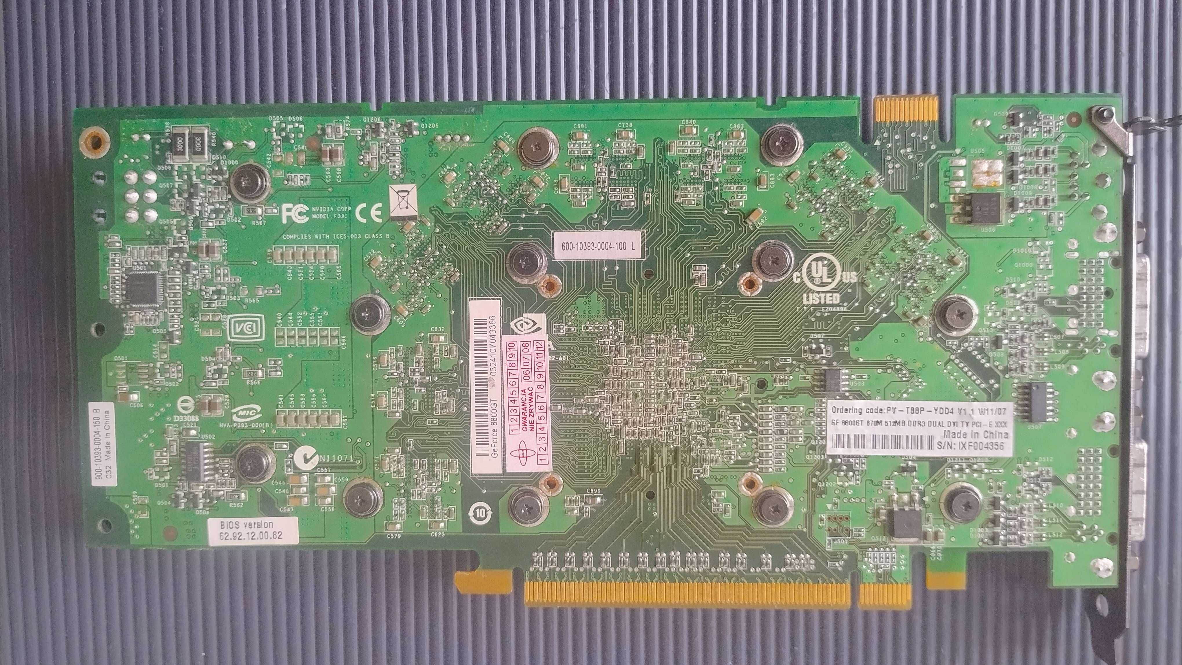 XFX GeForce 8800GT Alpha Dog Edition 512MB (DDR3) PCIe x16 2xDVI