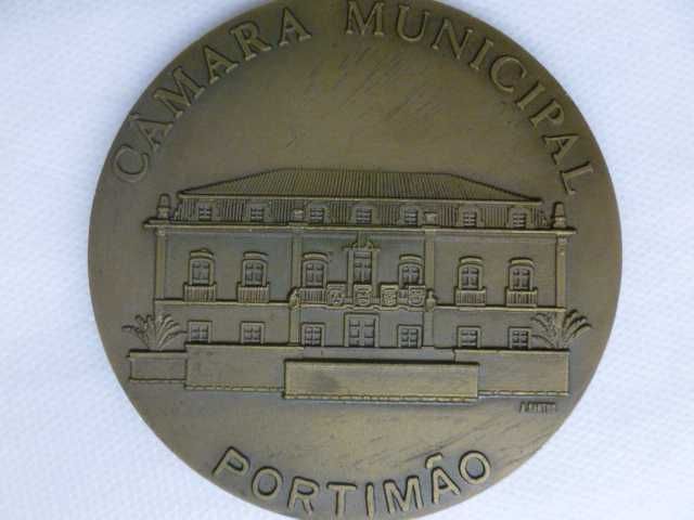 Medalha de cobre 1º Salão de Velharias de Portimão, 1984