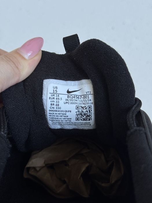 Оригинал Nike Air Max 97 Triple Black (BQ4567 001) черние аир макс 95