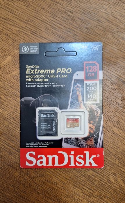 Karta pamięci SANDISK microSDXC 128GB Extreme A2 C10 V30
