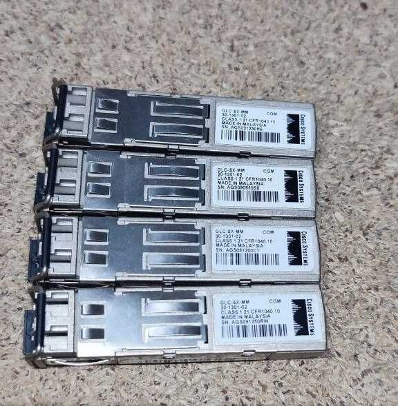 Оптичні модулі SFP (трансівери) Cisco, IBM, Juniper