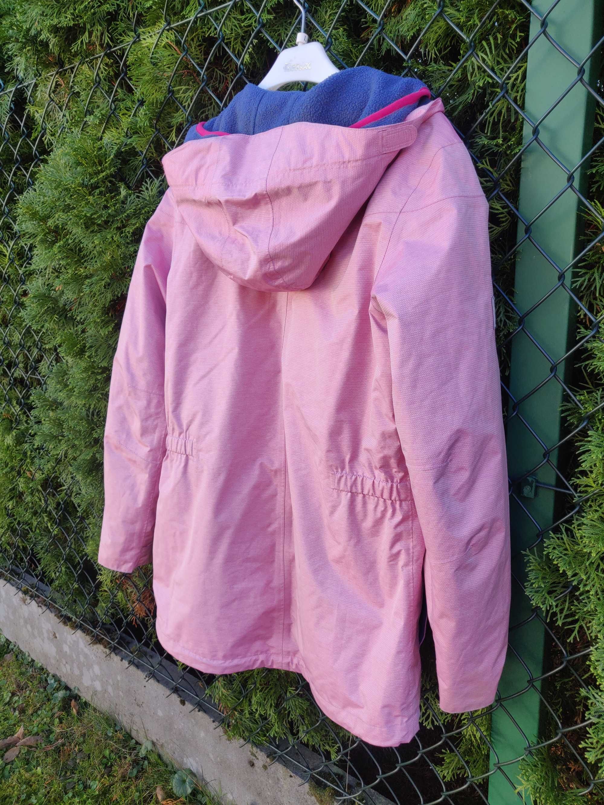 Parka dziewczęca Jack Wolfskin.
