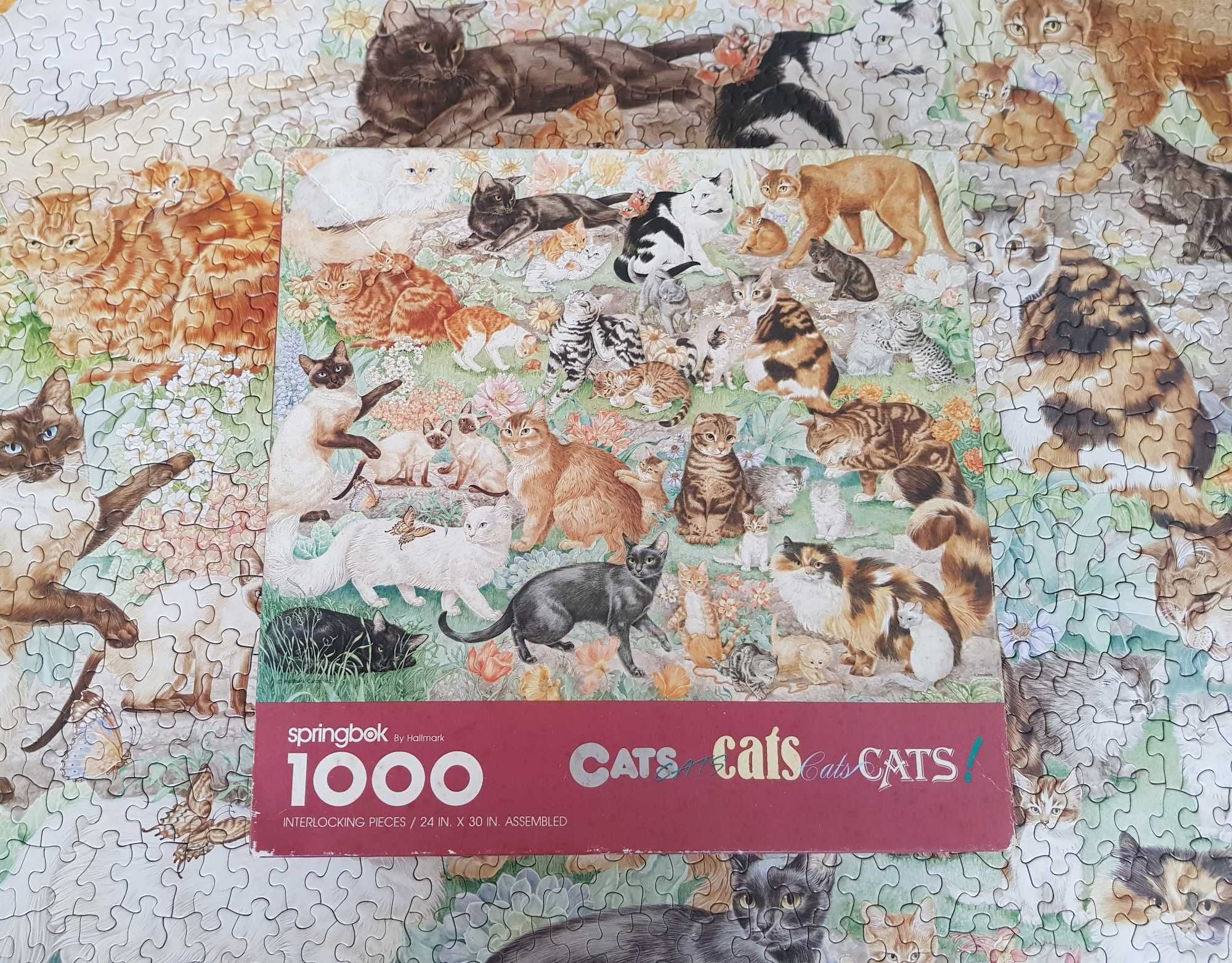 Puzzle Springbok 1000 | nietypowe kształty
