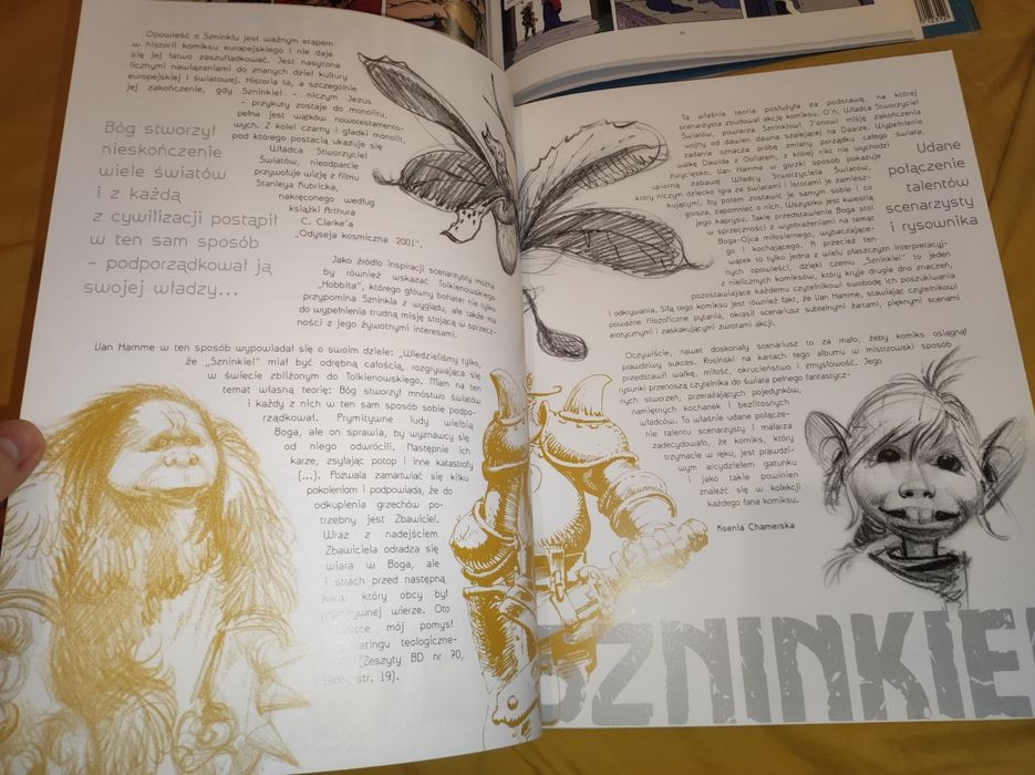 Komiks Szninkiel. 3 części. 2001