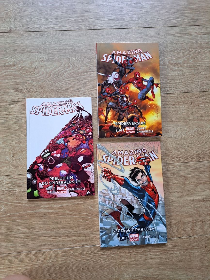 Komiks Amazing Spider-man spiderversum 3 tomy