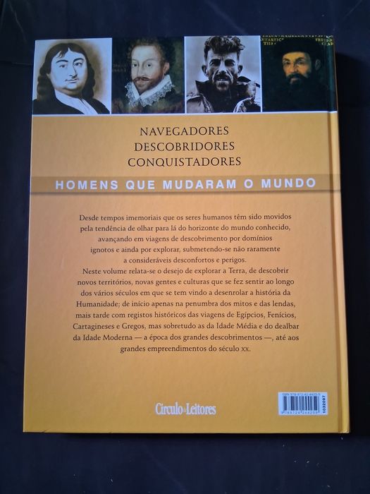 Livro NOVO Homens que mudaram o Mundo