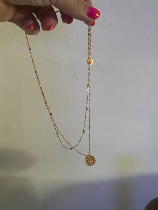 Colar Parfois prata 925
