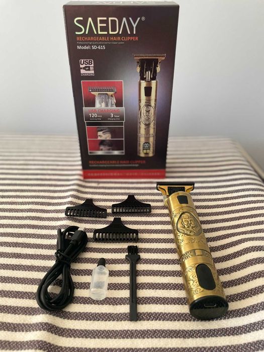 Máquina de Cortar Cabelo e Barba – Sem Fios | NOVA