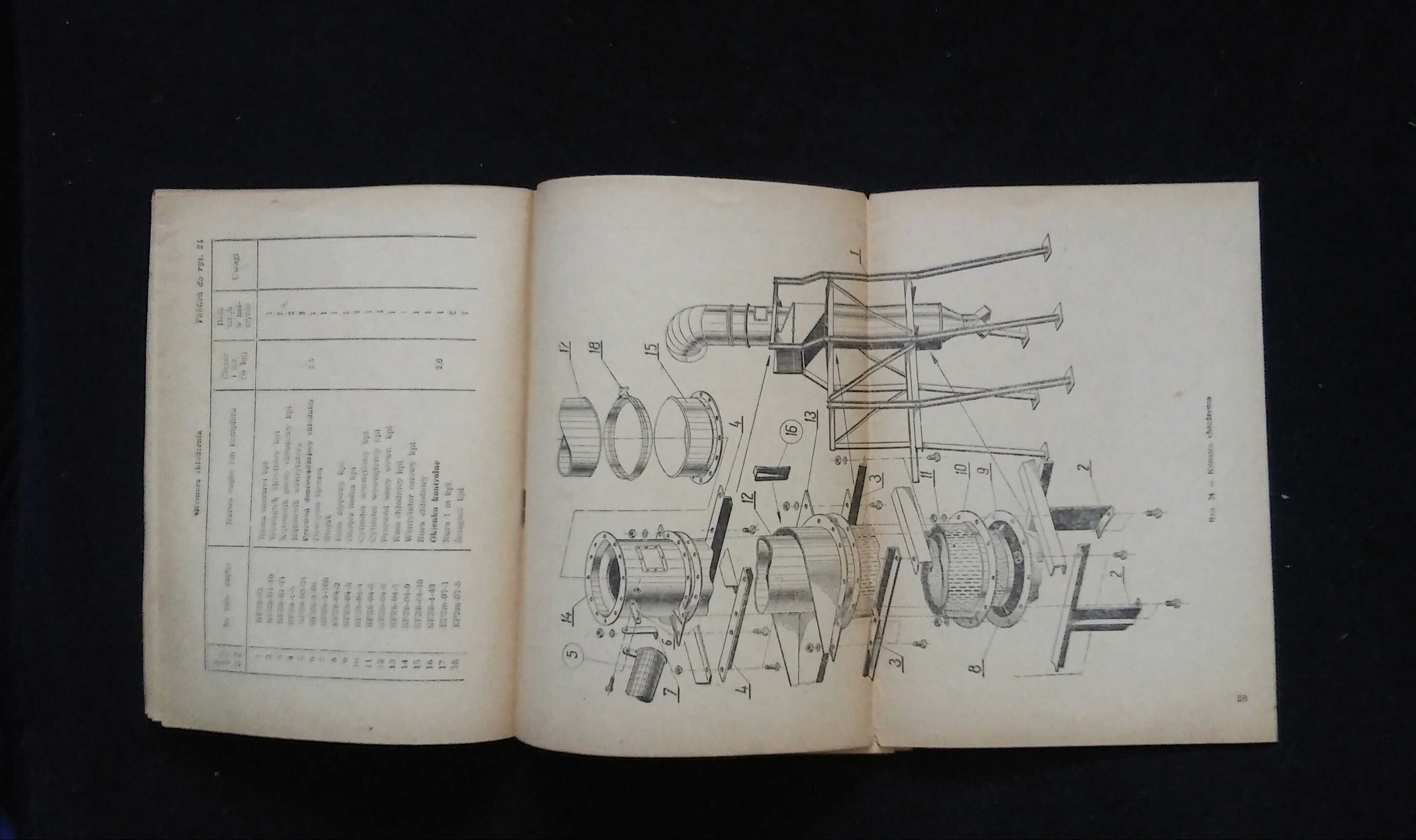 Suszarnia fluidyzacyjna ziarna zboża SFZ-6 instrukcja katalog części