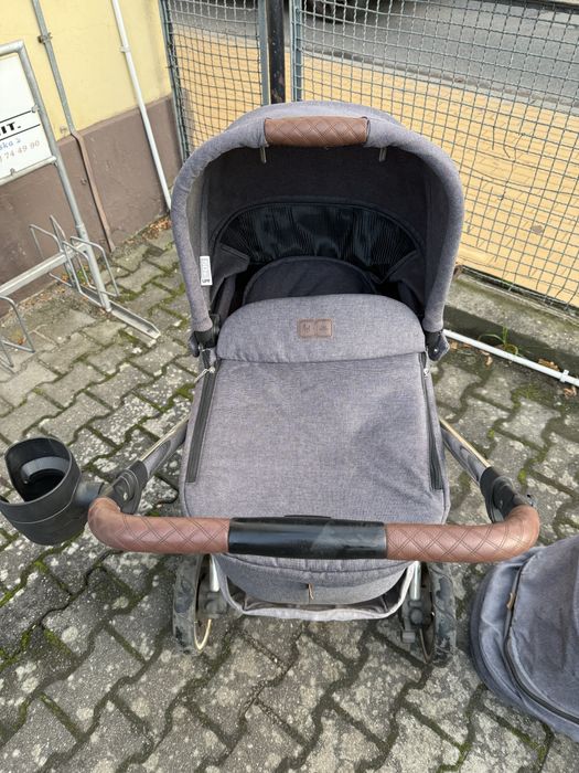 Wózek 2w1 szary