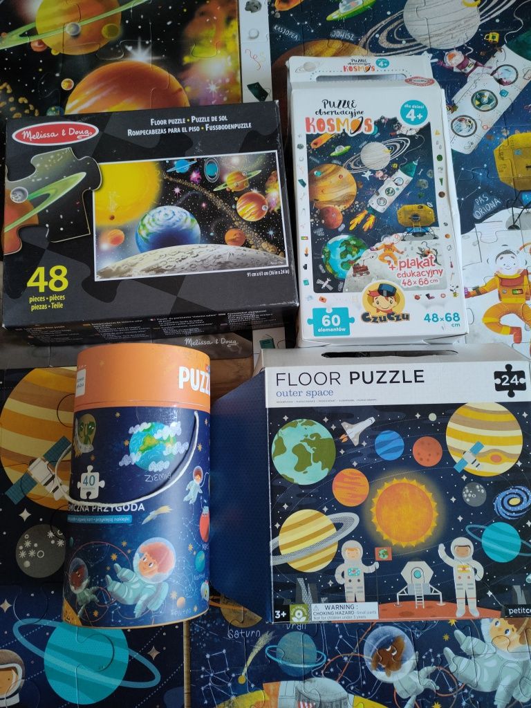 Puzzle kosmos, układ słoneczny