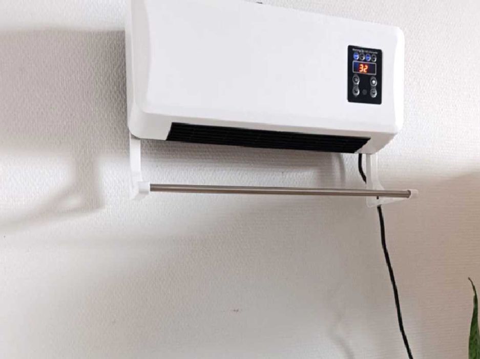 Обігрівач тепловентилятор підвісний з пультом та сушаркою дуйка 1500Вт