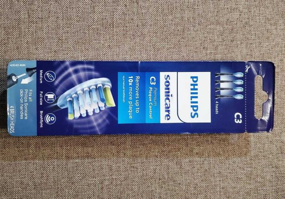 Оригінальні насадки Philips Sonicare  C2 Optimal Plaque Control (4шт)