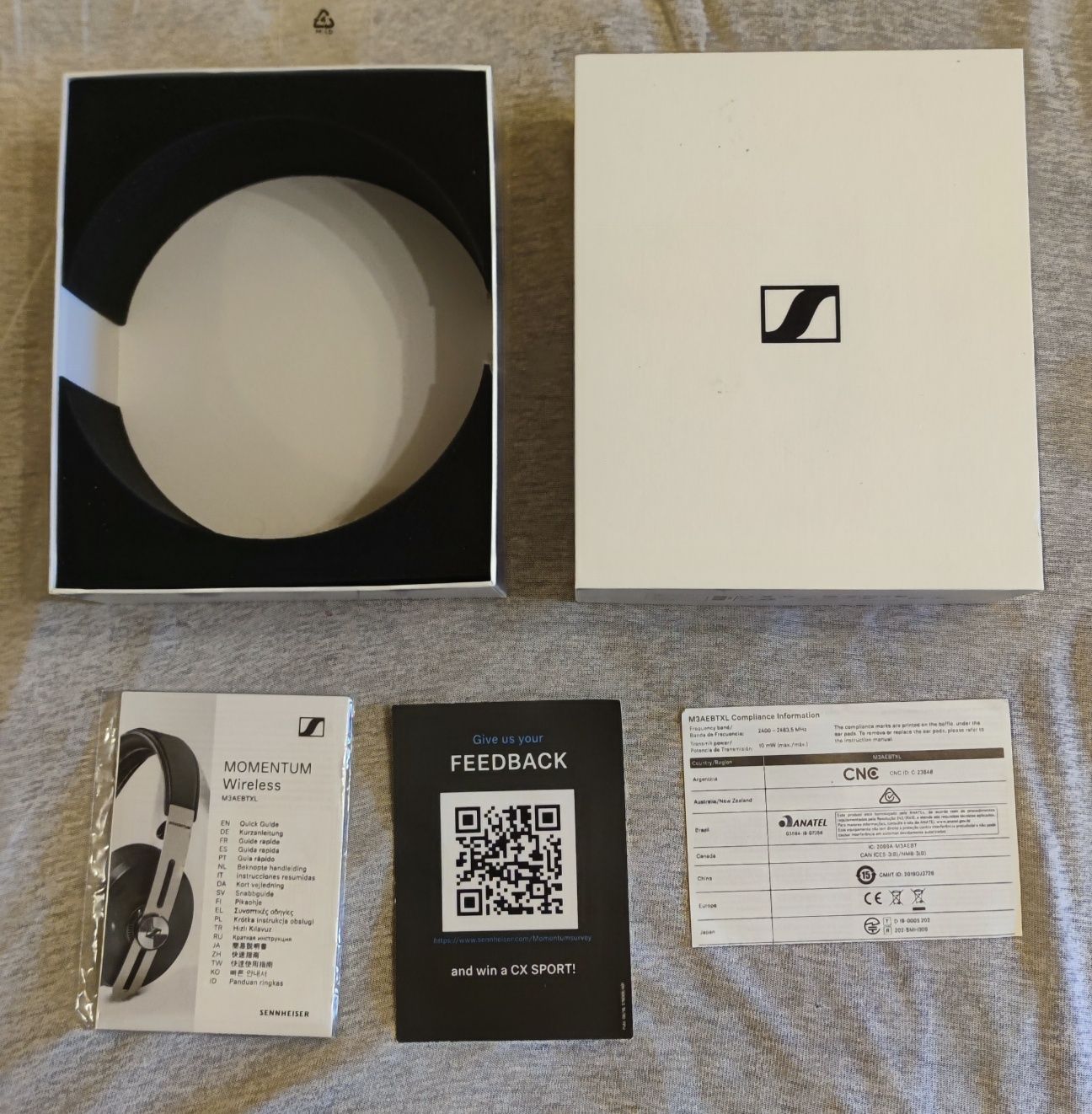 Jak nowe. Sennheiser Momentum 3 Wireless