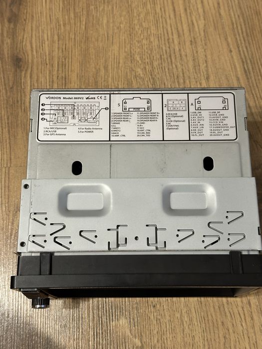 Radio 2din + kamera cofania Vordon HT-869V2 GPS Bluetooth USB