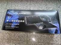 Teclado, Rato, Tapete e Headphones Gaming