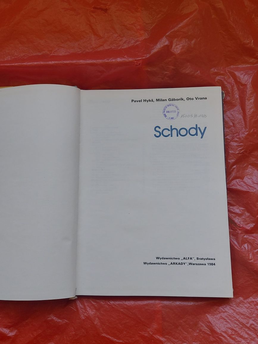 Stara Książka SCHODY 1984rok