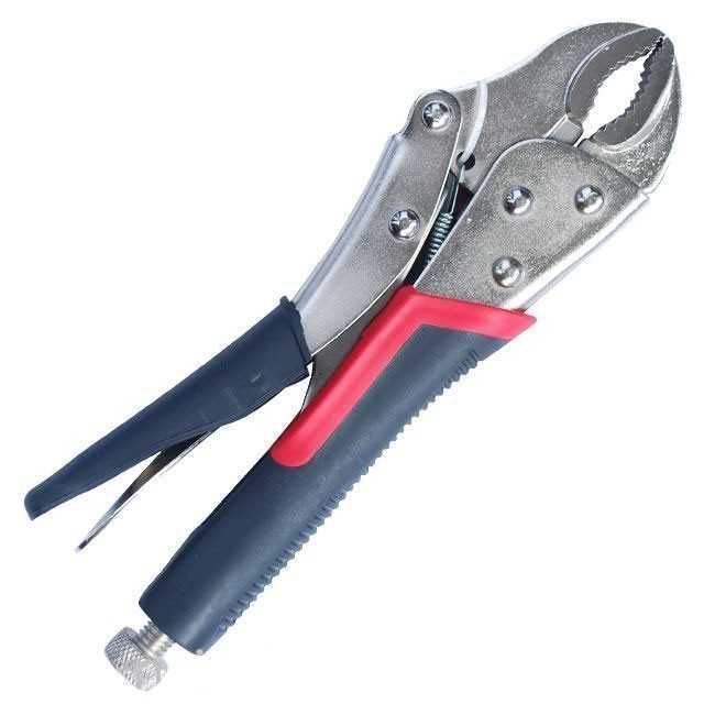 Кліщі затискні 255 мм, Cr-V INTERTOOL UT-5203 (Клещы зажимные)