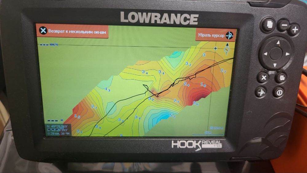 Ехолот Lowrance hook reveal 7 83/200